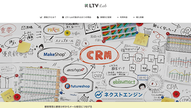 ネットショップ CRM